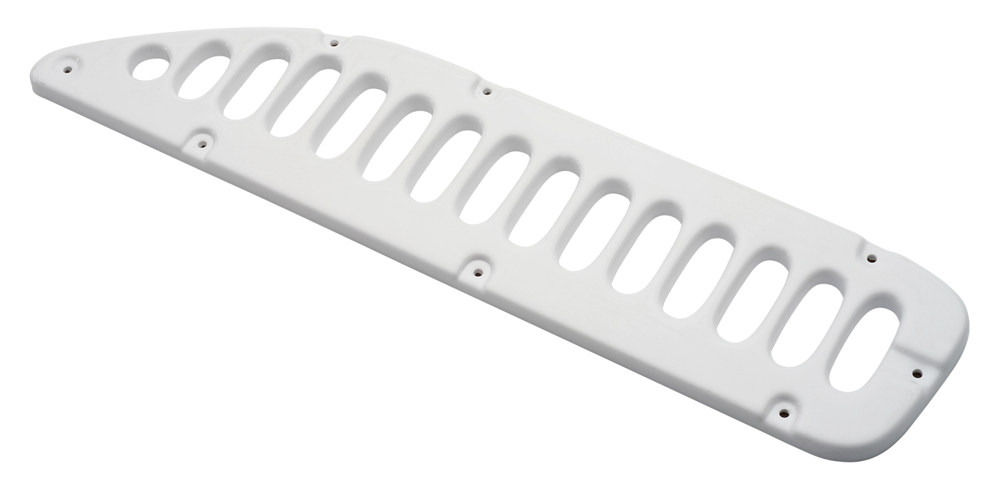 GRADE TAMPA ABS RESFRI AGRO LADO ESQUERDO