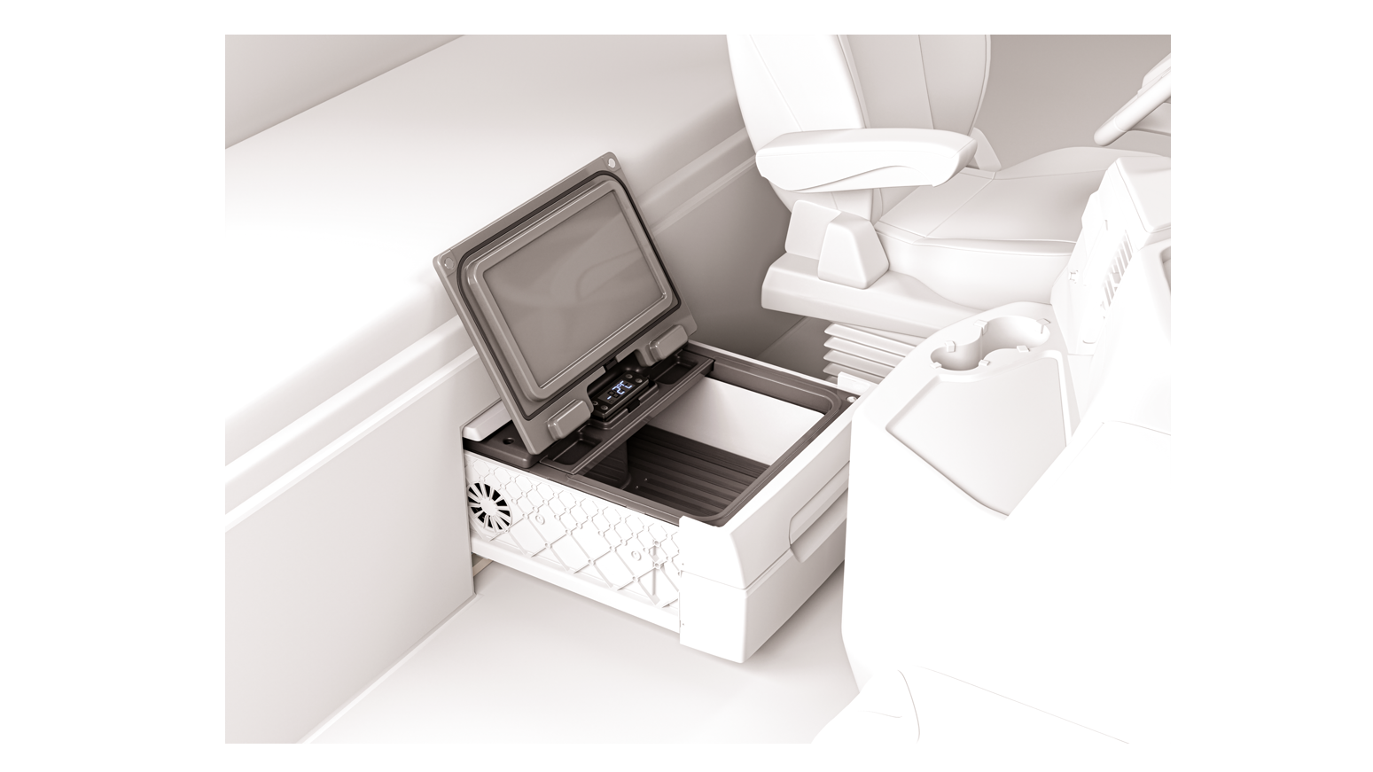 GELADEIRA PARA CAMINHÃO 25 LITROS