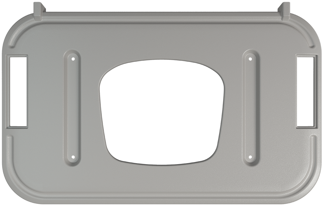 MOLDURA MAN TGX/TGS S5 CINZA